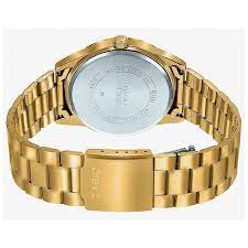 MTP-VD02G-9EUDF Casio Golden Dial Stainless Steel Analog Quartz Men's Watch. - Timecheck