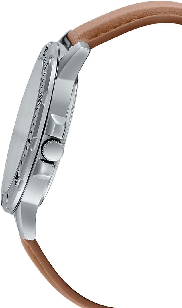 MTP-VD300L-2EUDF Casio Leather Multi function Men's Watch. - Timecheck