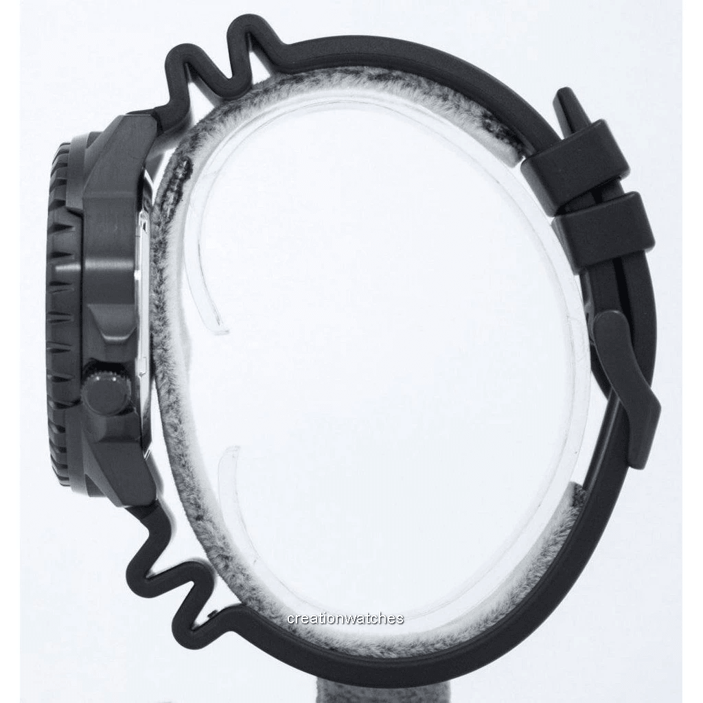 NH8385-11E Citizen Black Dial Black Case Black Resin Band Analog Autoatic Men's Watch. - Timecheck