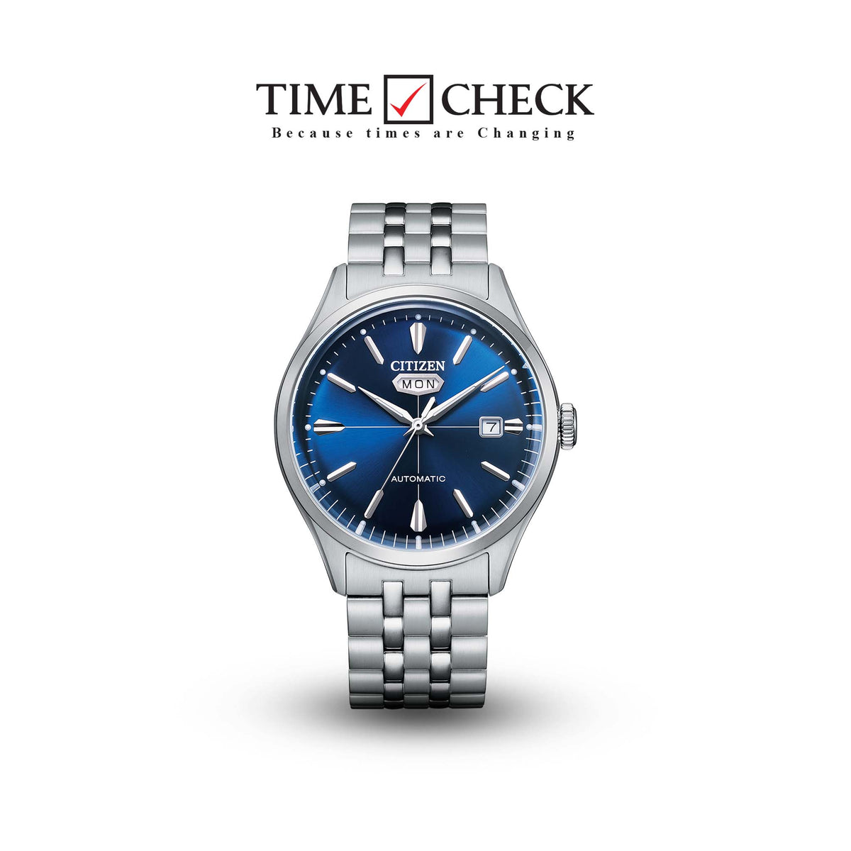 NH8390-71L Citizen Stainless Steel Band Automatic Men’s Watch. - Timecheck