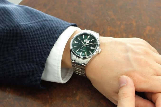 Citizen NH8391-51X Green Dial Silver Stainless Steel Automatic Men's Watch