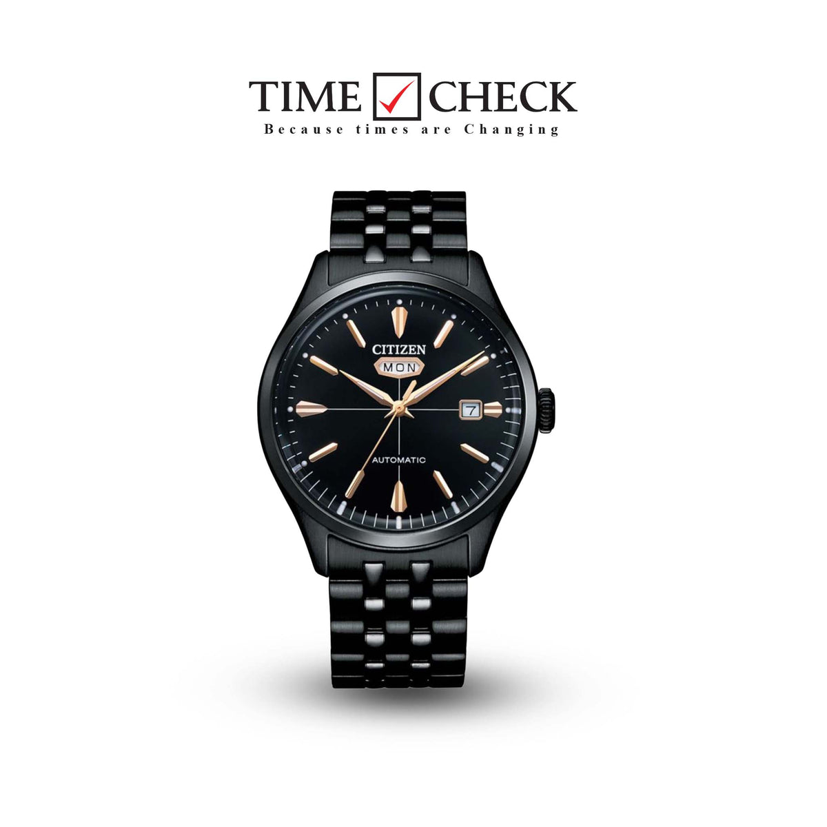 NH8395-77E Citizen Automatic Stainless Steel Watch For Men's. - Timecheck