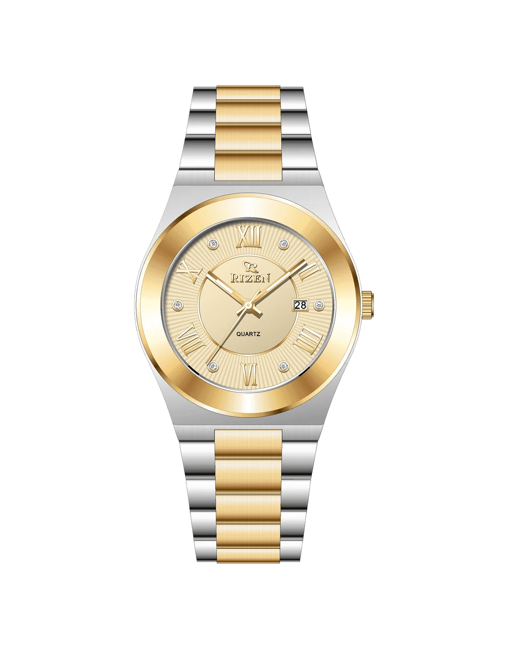 Rizen Aether RZ-0912 STAINLESS STEEL QUARTZ - Timecheck