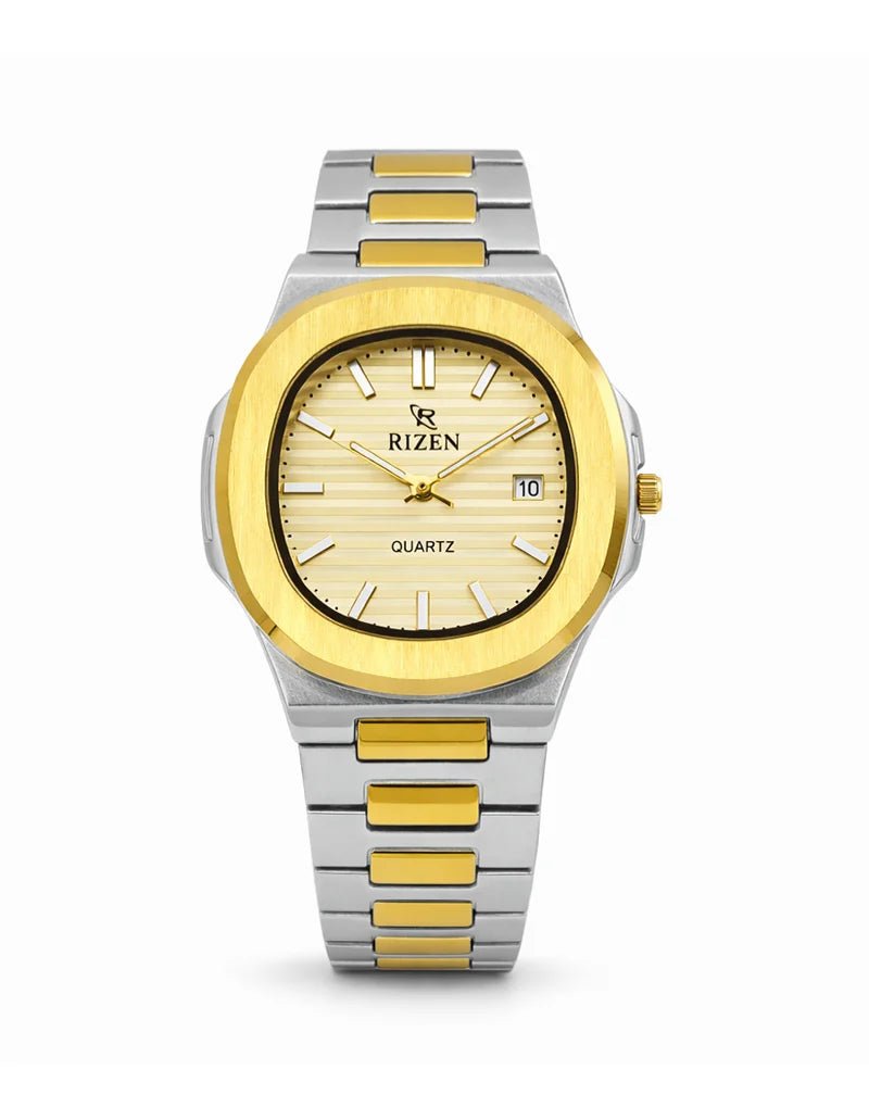 Rizen Bravo RZ-0917 Stainless Steel Quartz - Timecheck