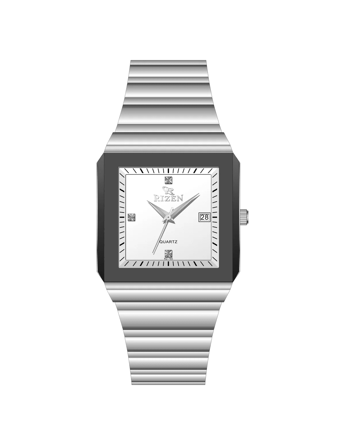 Rizen Dominion RZ-780 stainless steel Quartz - Timecheck