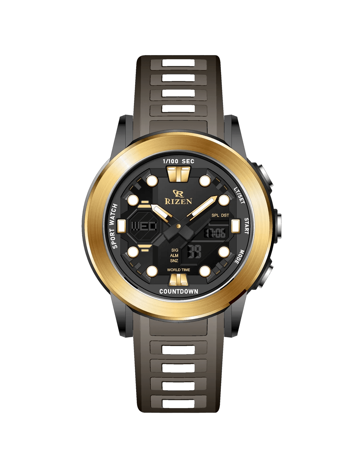 Rizen Drift RZ-0904 Salicon Strap Quartz - Timecheck