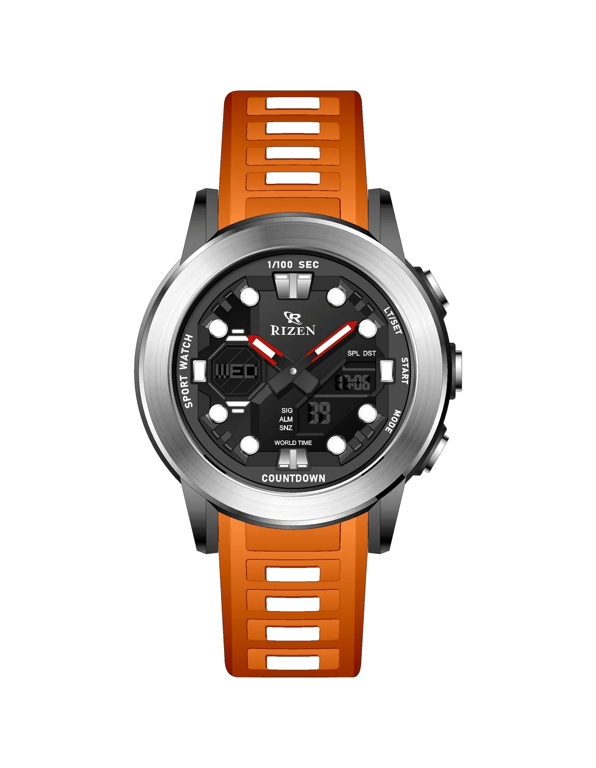 Rizen Drift RZ-0904 Salicon Strap Quartz - Timecheck