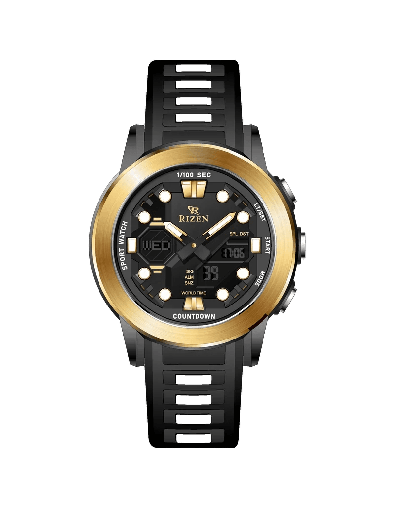 Rizen Drift RZ-0904 Salicon Strap Quartz - Timecheck