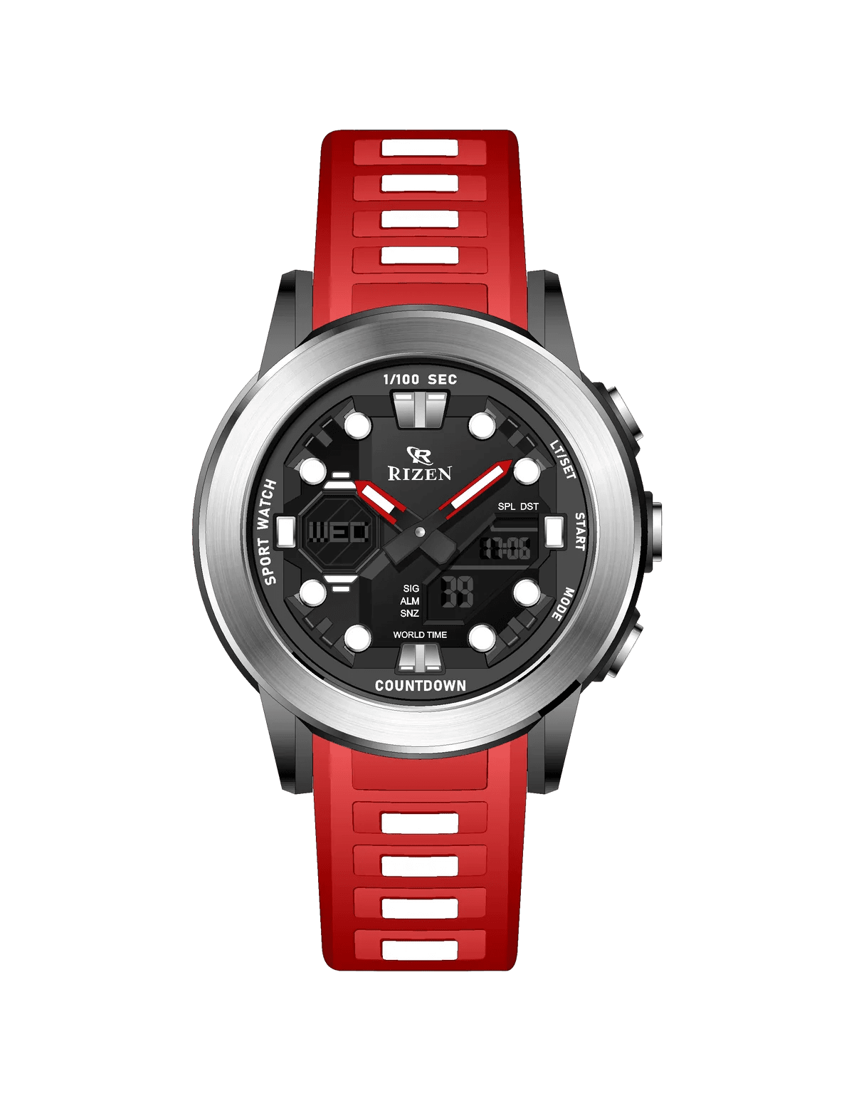 Rizen Drift RZ-0904 Salicon Strap Quartz - Timecheck