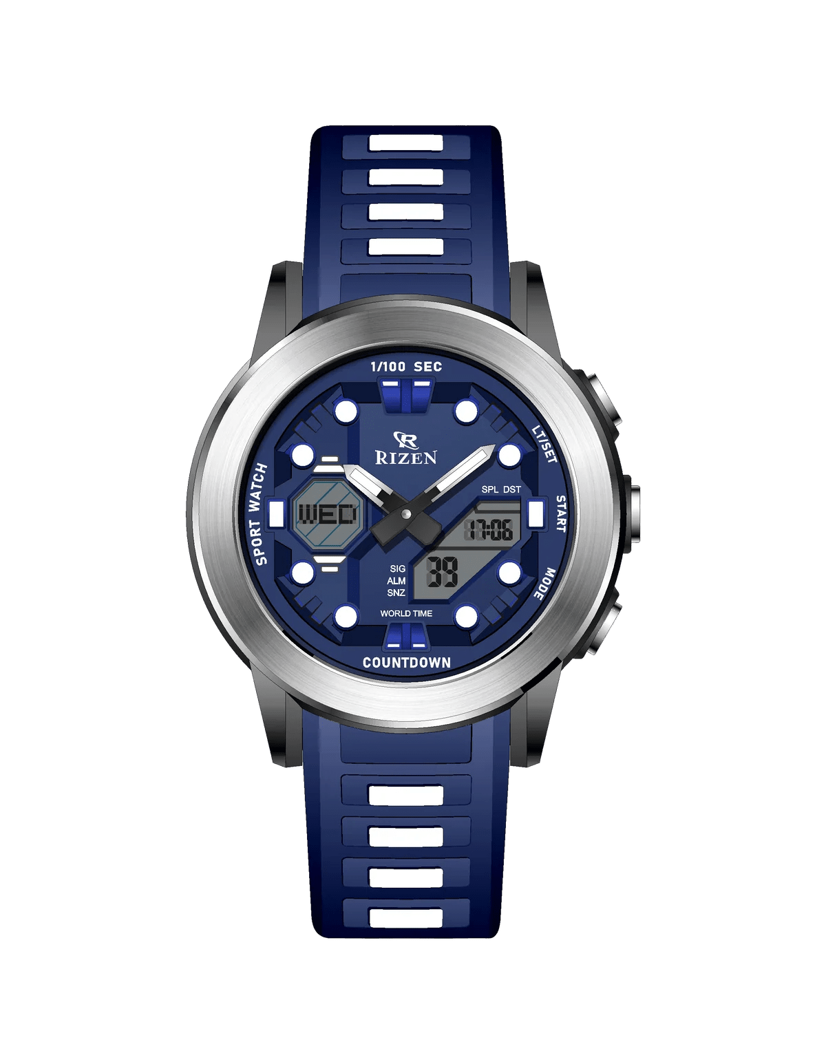 Rizen Drift RZ-0904 Salicon Strap Quartz - Timecheck
