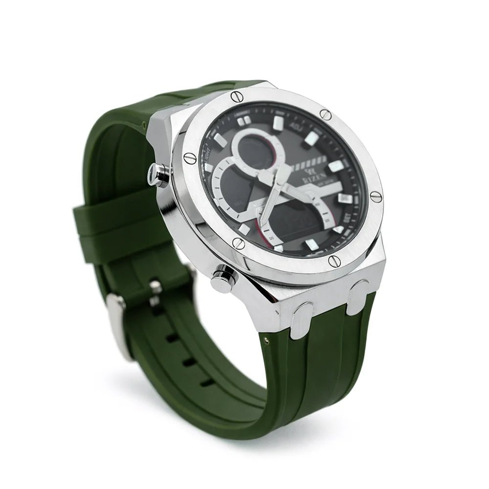 Rizen Force RZ-0854 Salicon Strap Quartz - Timecheck