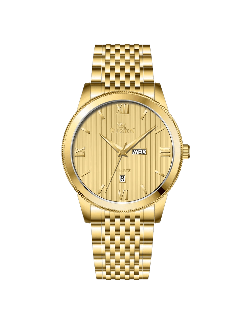 Rizen Grace RZ-738L Stainless Steel Quartz - Timecheck