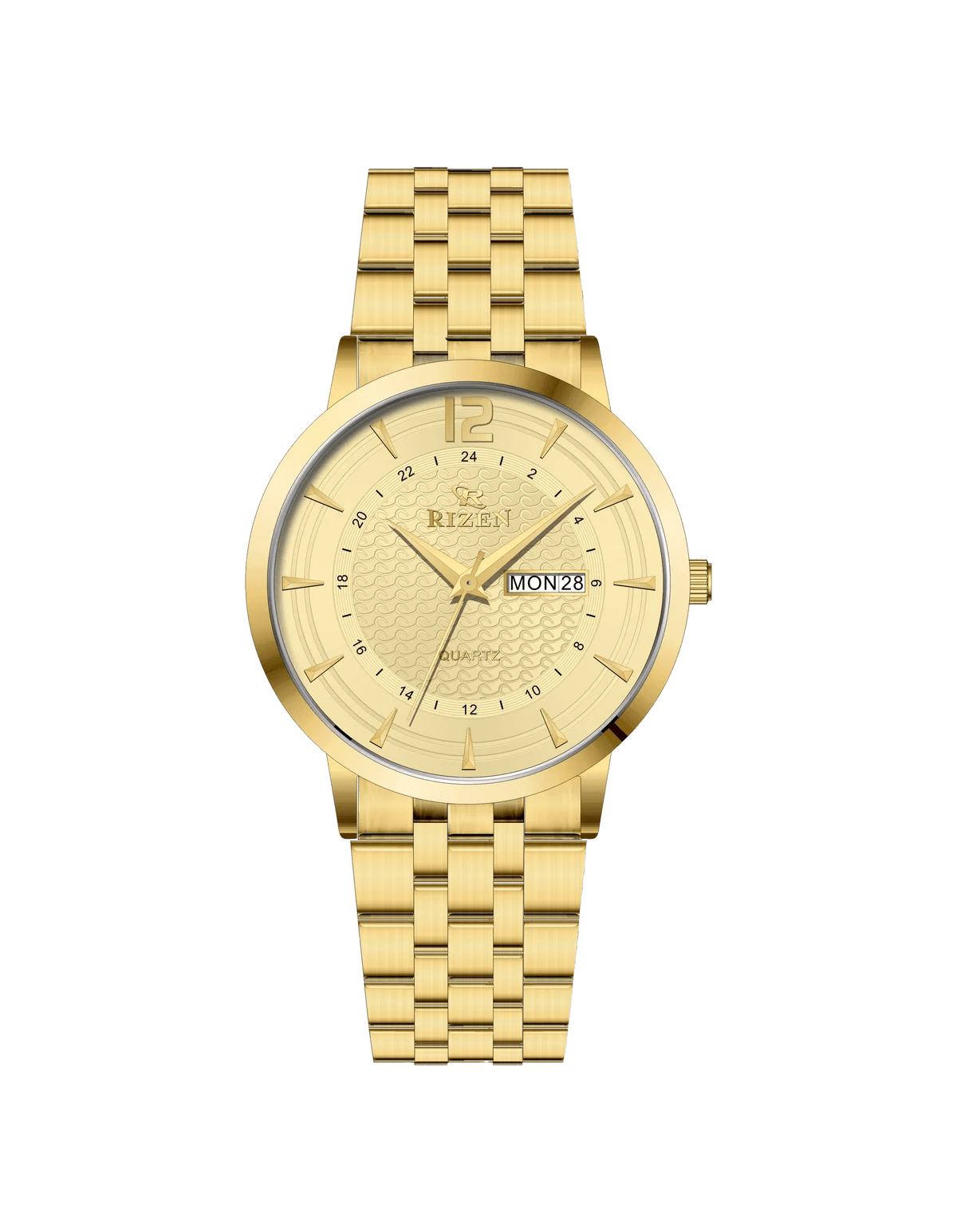 Rizen Icon RZ-728 stainless steel Quartz - Timecheck