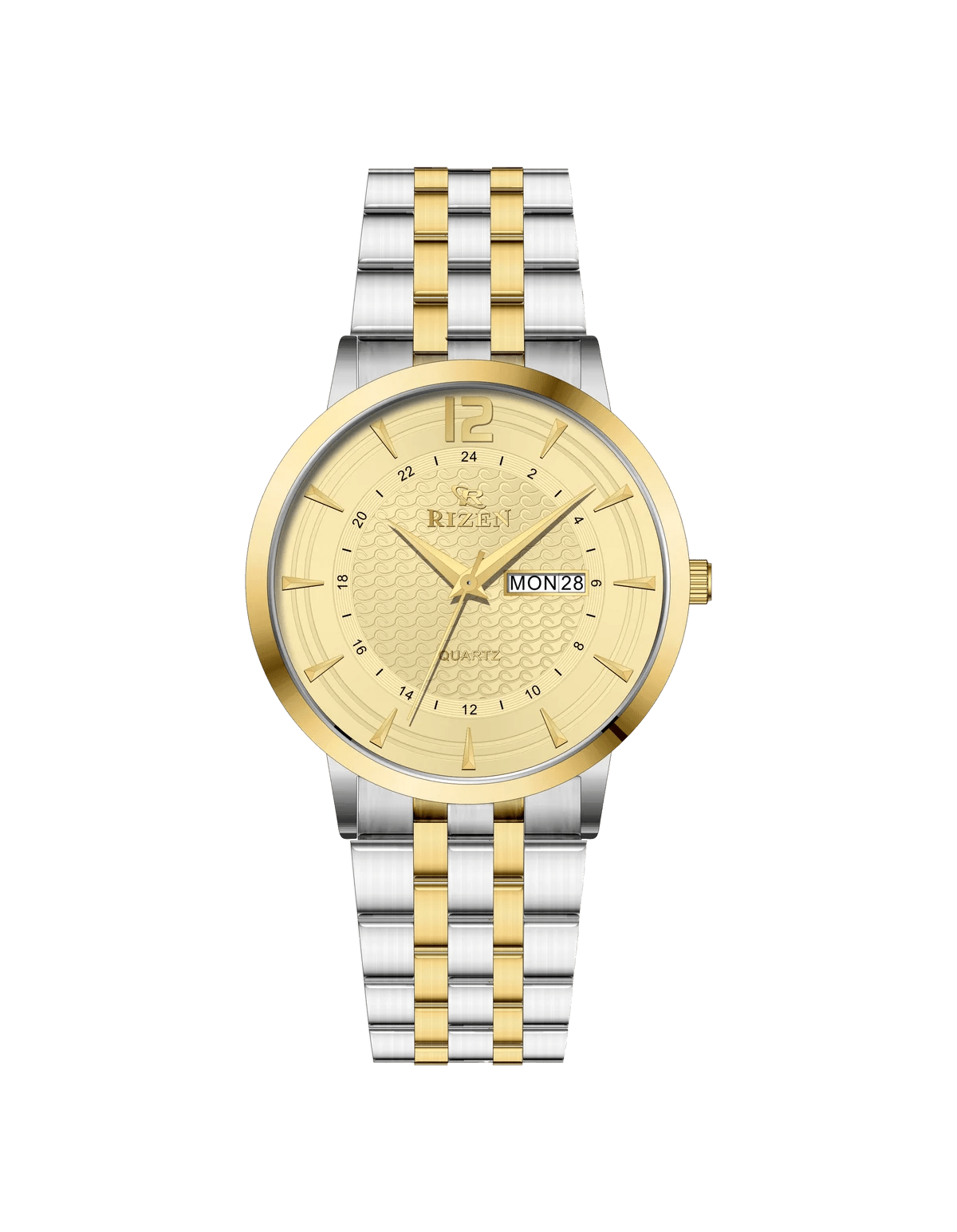 Rizen Icon RZ-728 stainless steel Quartz - Timecheck