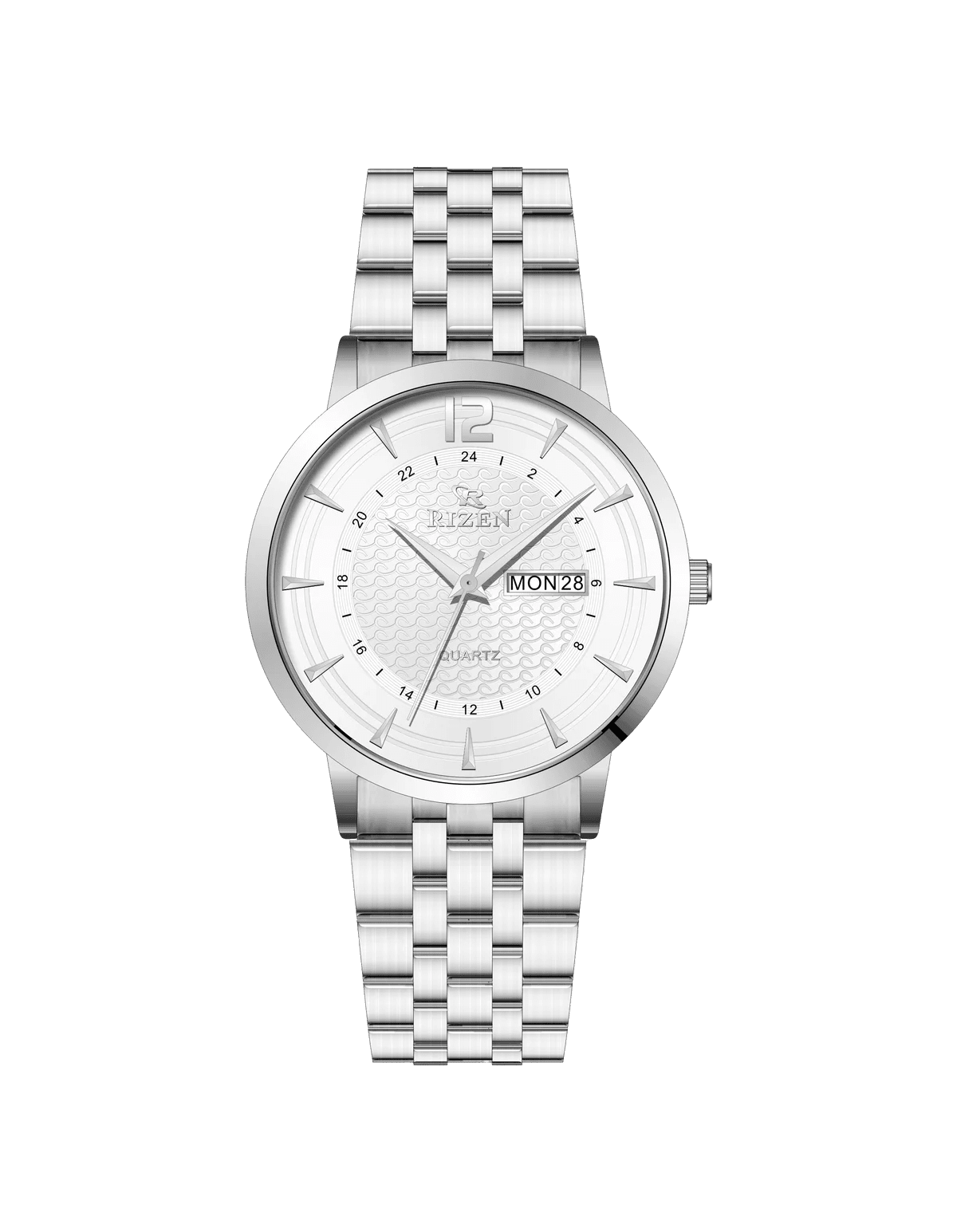 Rizen Icon RZ-728 stainless steel Quartz - Timecheck