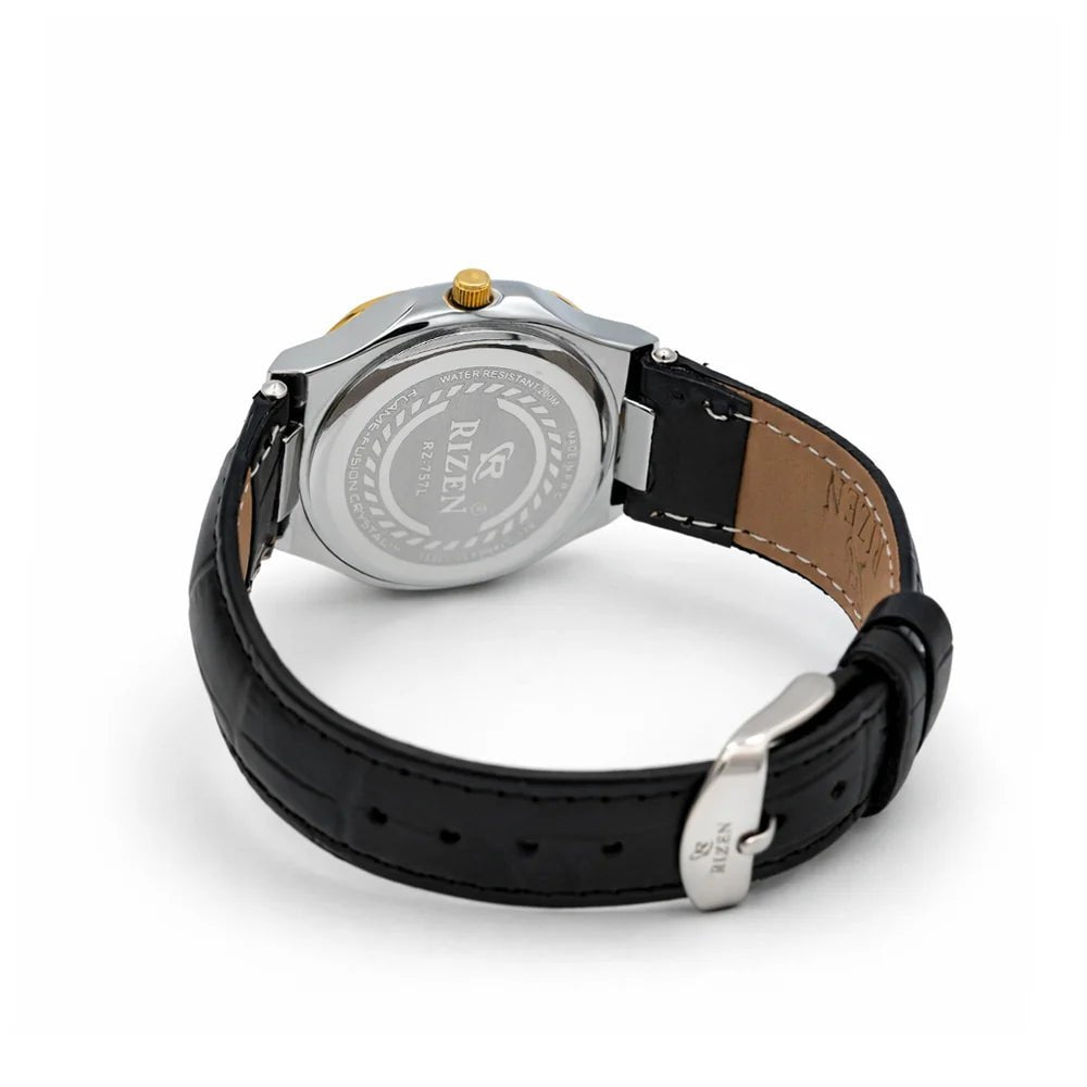 Rizen Kate Duo RZ-0757L LEATHER STRAP Quartz - Timecheck