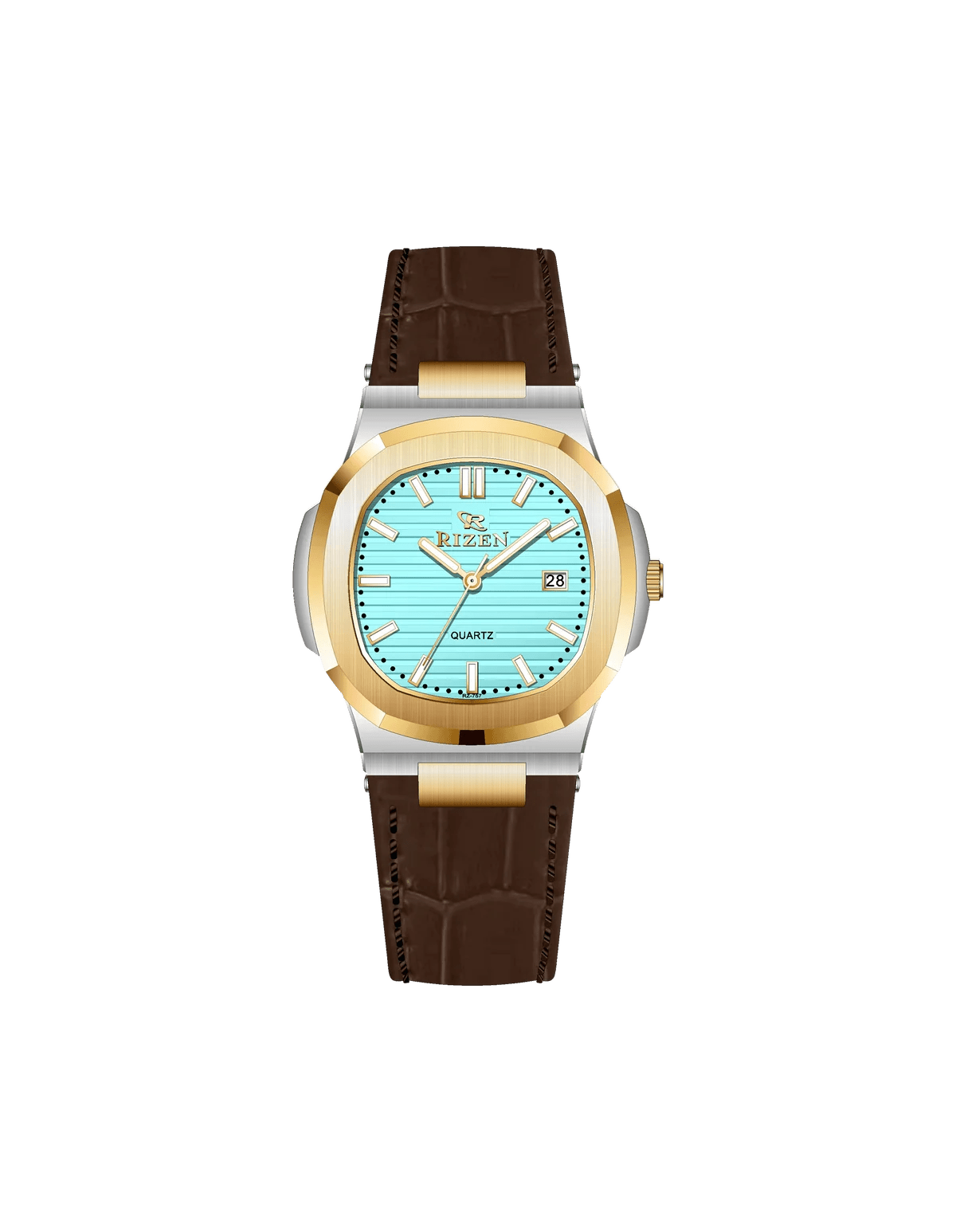 Rizen Kate Duo RZ-0757L LEATHER STRAP Quartz - Timecheck