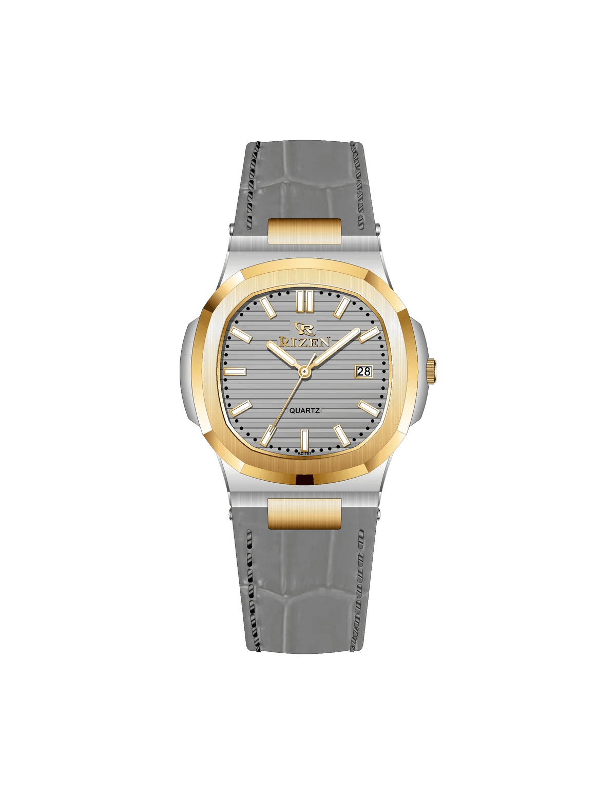 Rizen Kate Duo RZ-0757L LEATHER STRAP Quartz - Timecheck