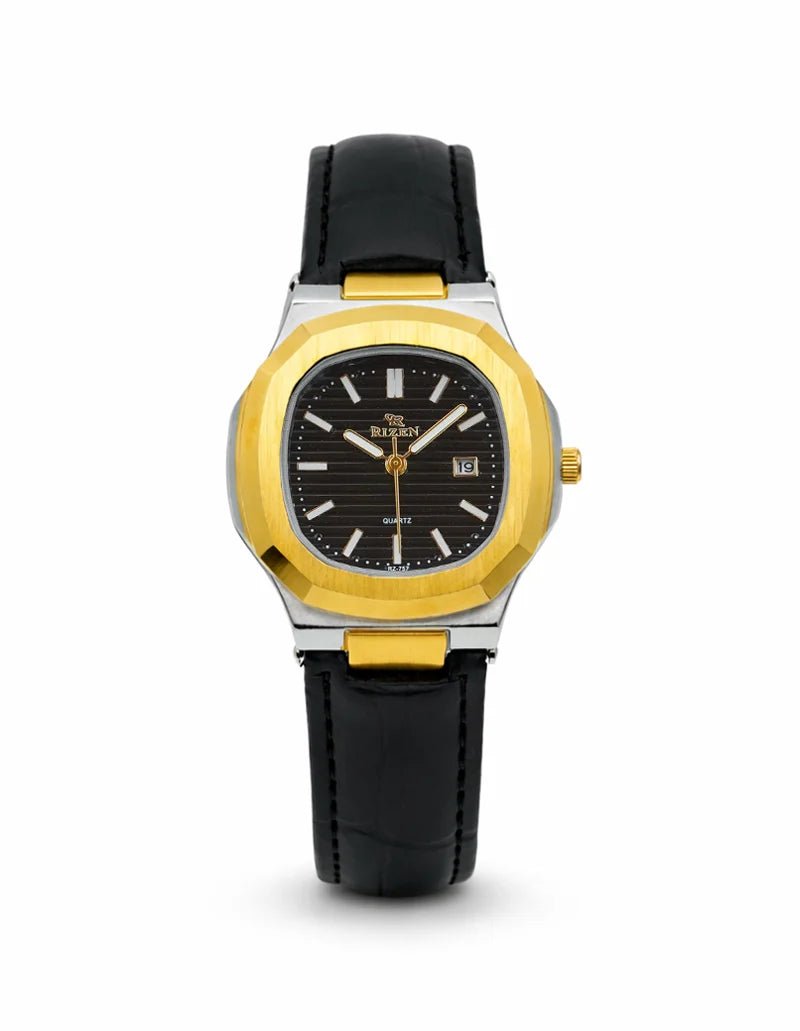 Rizen Kate Duo RZ-0757L LEATHER STRAP Quartz - Timecheck