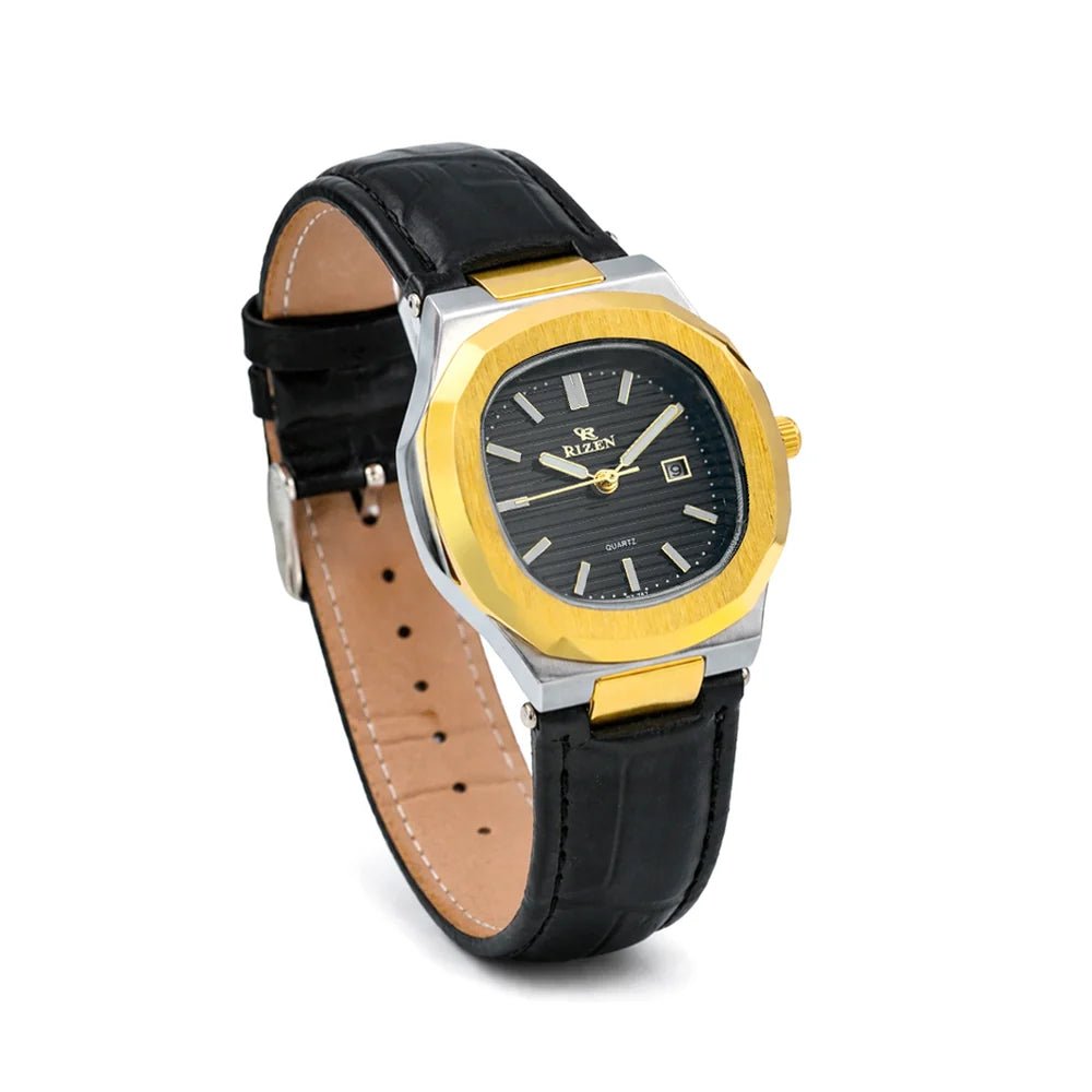 Rizen Kate Duo RZ-0757L LEATHER STRAP Quartz - Timecheck