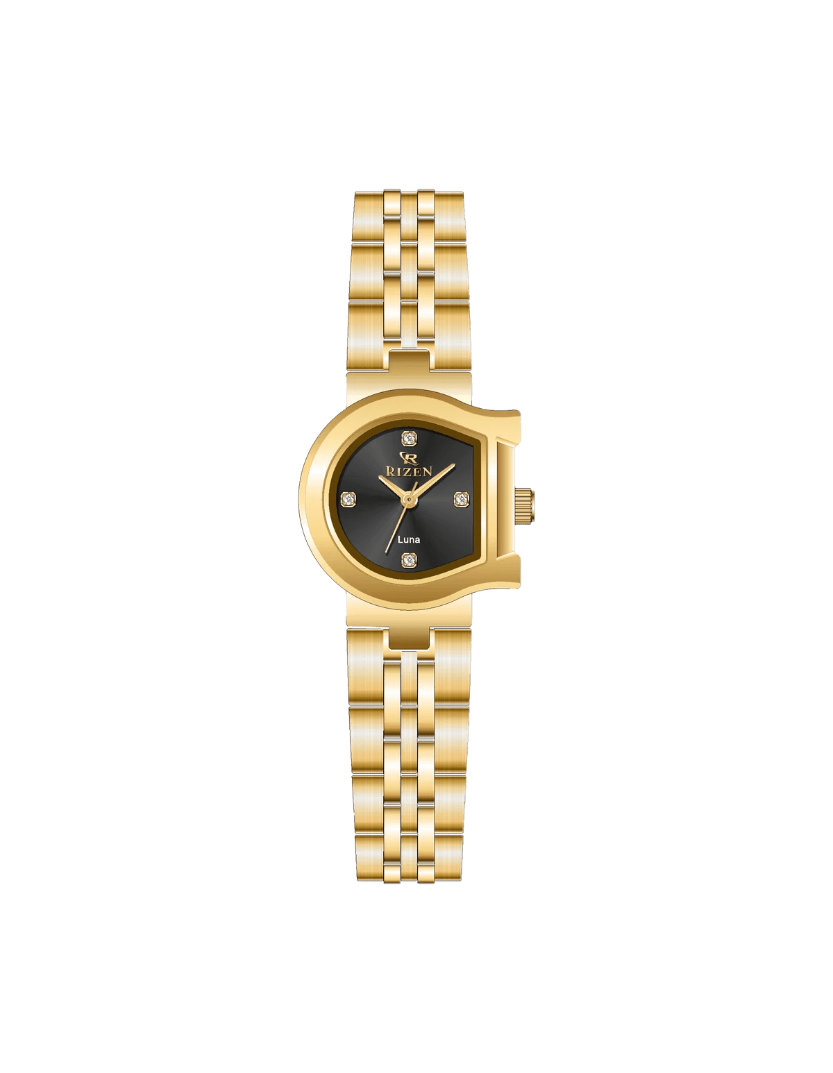 Rizen Luna RZ-1007L Stainless Steel Quartz - Timecheck