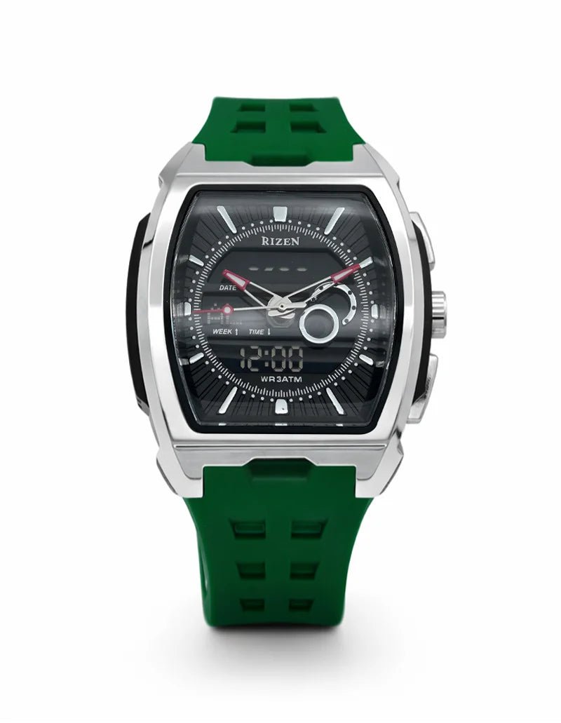 Rizen Nova RZ-0865 Salicon Strap Quartz - Timecheck