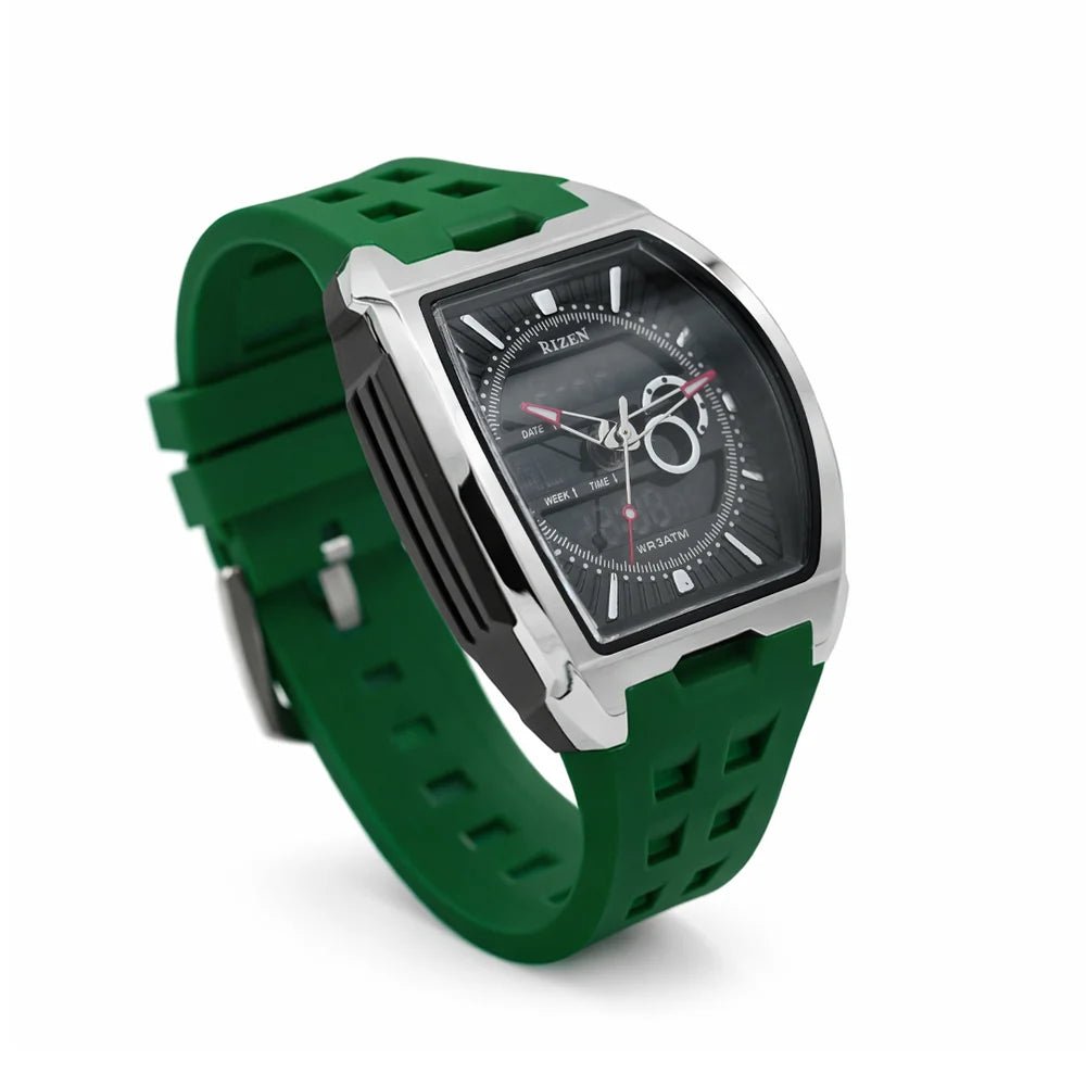Rizen Nova RZ-0865 Salicon Strap Quartz - Timecheck