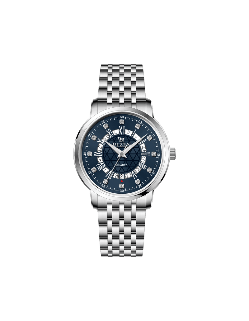 Rizen Novera RZ-0830L Silver Stainless Steel Quartz - Timecheck