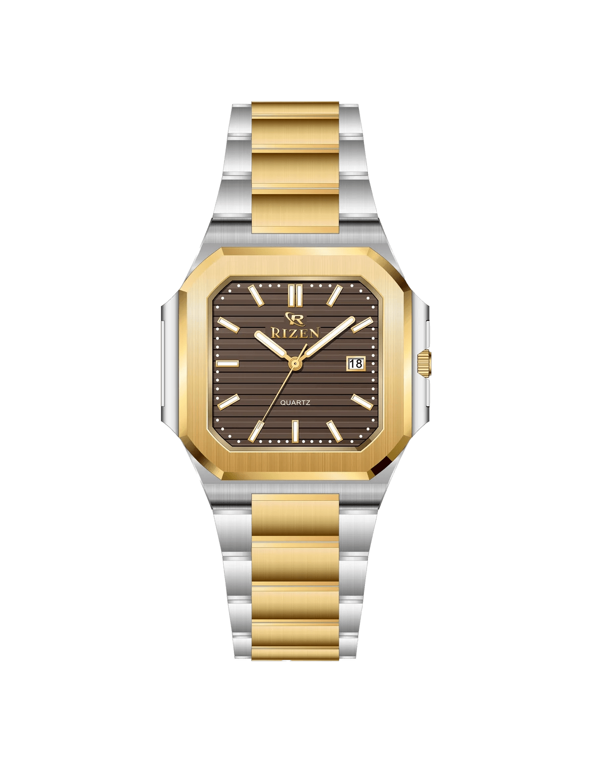 Rizen Pixel RZ-0915 STAINLESS STEEL QUARTZ - Timecheck