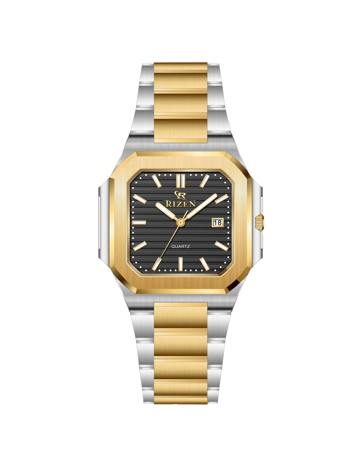 Rizen Pixel RZ-0915 STAINLESS STEEL QUARTZ - Timecheck