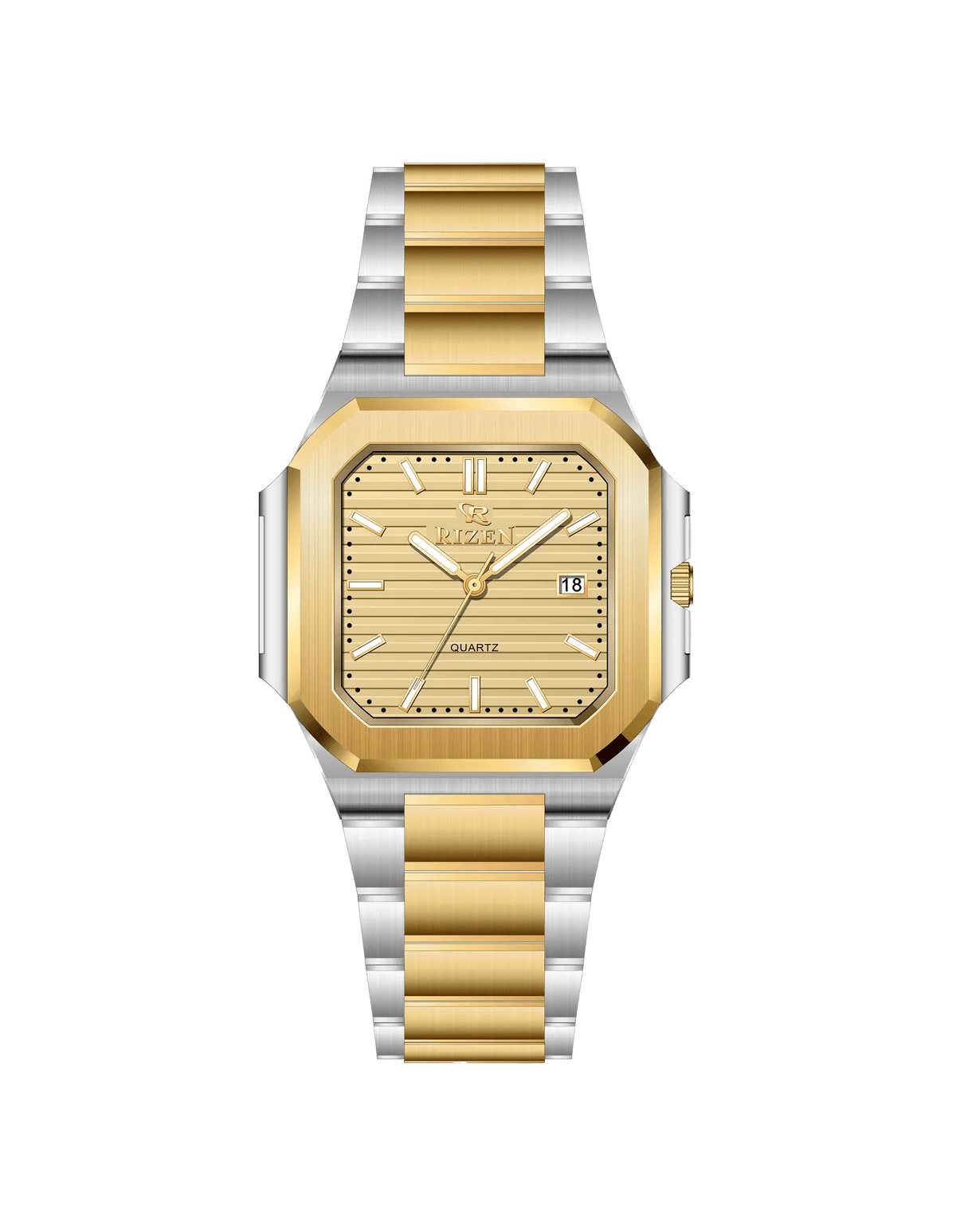 Rizen Pixel RZ-0915 STAINLESS STEEL QUARTZ - Timecheck