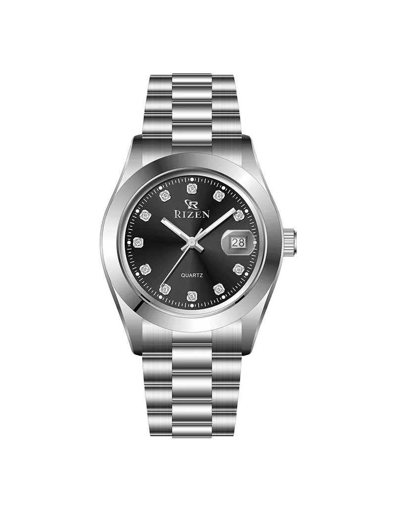Rizen Ranger RZ-1295 Silver stainless steel Quartz - Timecheck