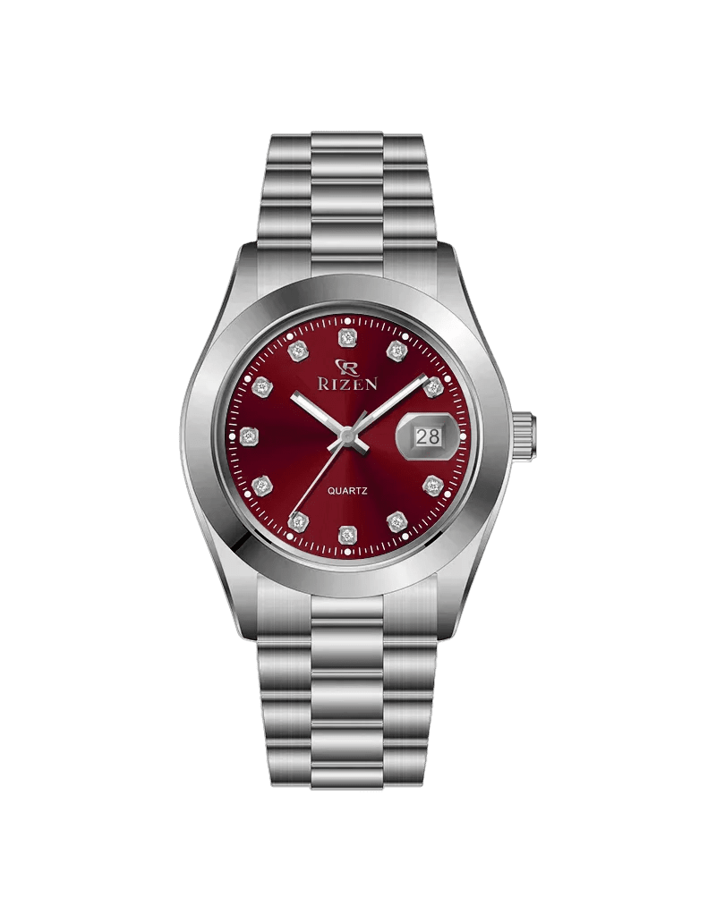 Rizen Ranger RZ-1295 Silver stainless steel Quartz - Timecheck