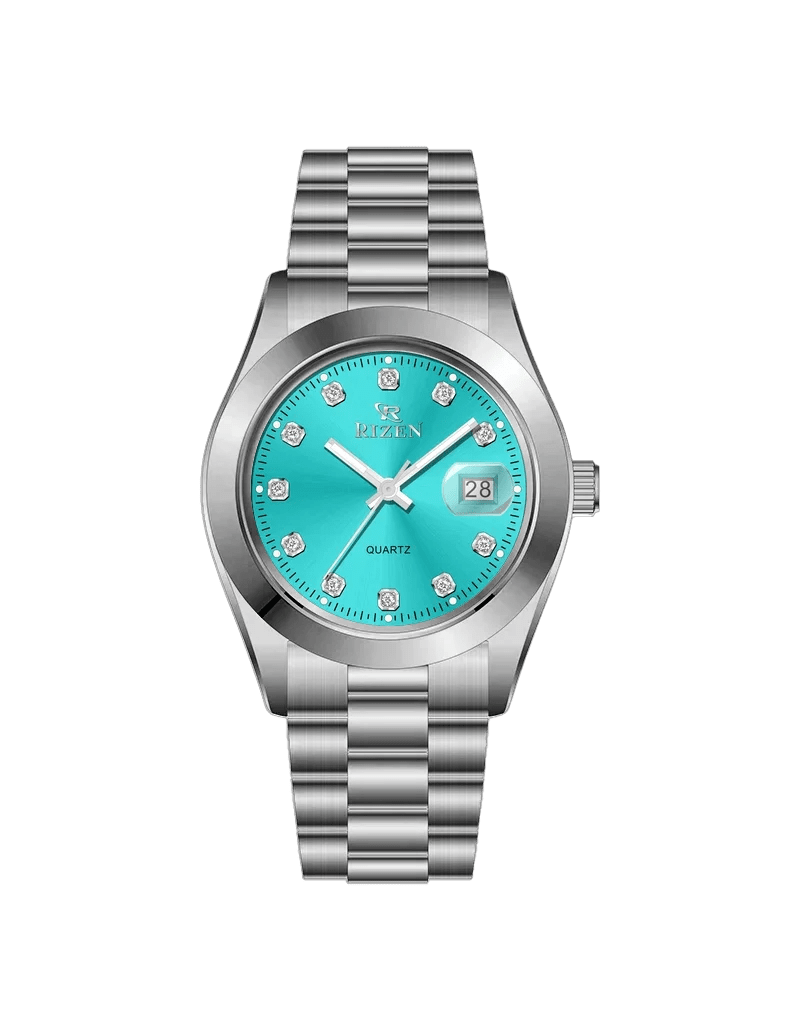 Rizen Ranger RZ-1295 Silver stainless steel Quartz - Timecheck