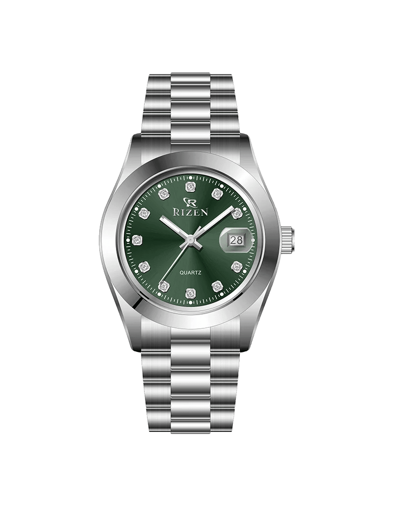 Rizen Ranger RZ-1295 Silver stainless steel Quartz - Timecheck
