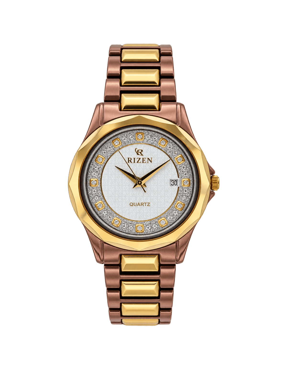 Rizen Renzo RZ-618G Stainless Steel Quartz - Timecheck