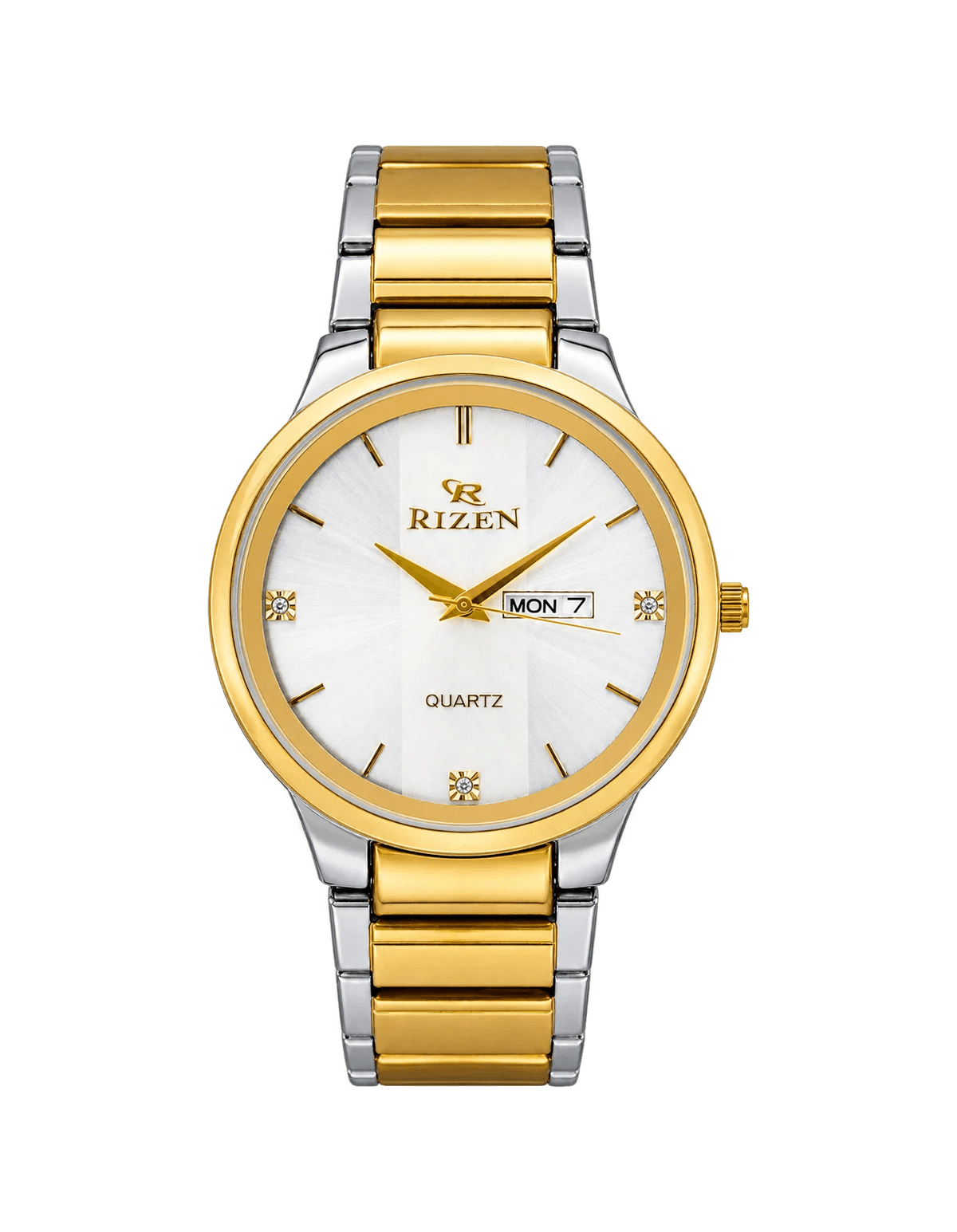 Rizen Rock RZ-733 Stainless Steel Quartz - Timecheck