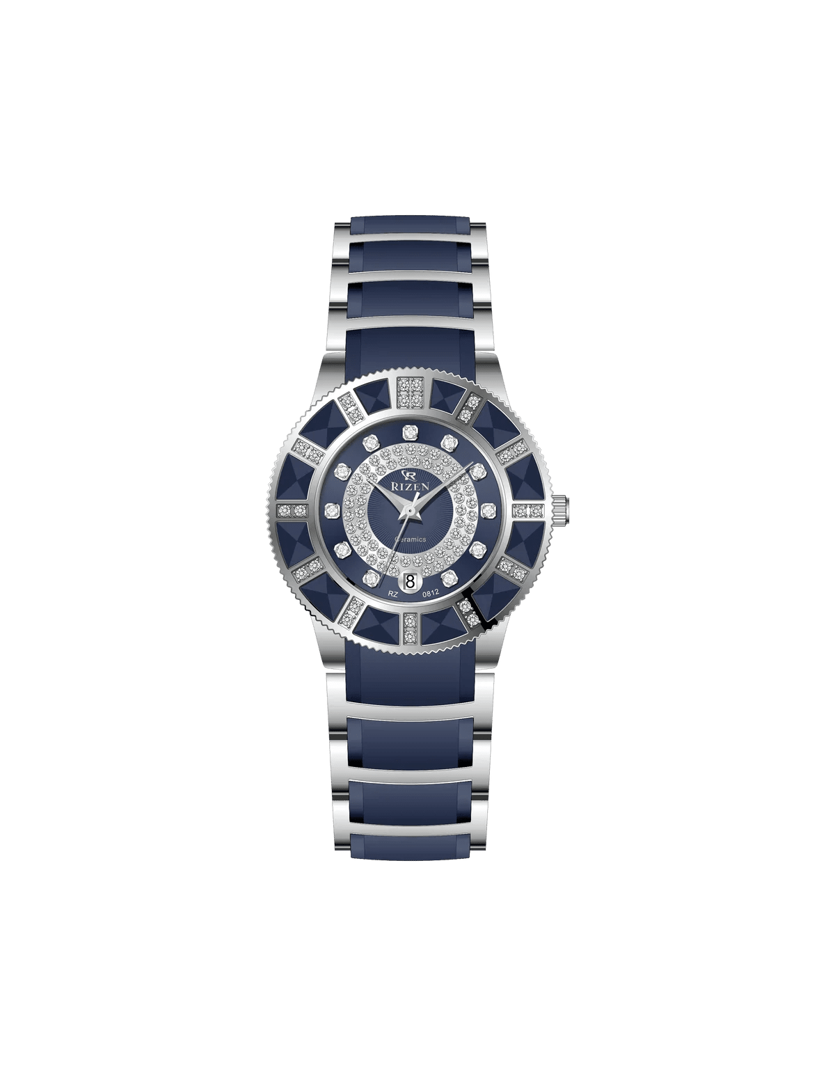 Rizen Sierra RZ-0812L Stainless Steel Quartz - Timecheck