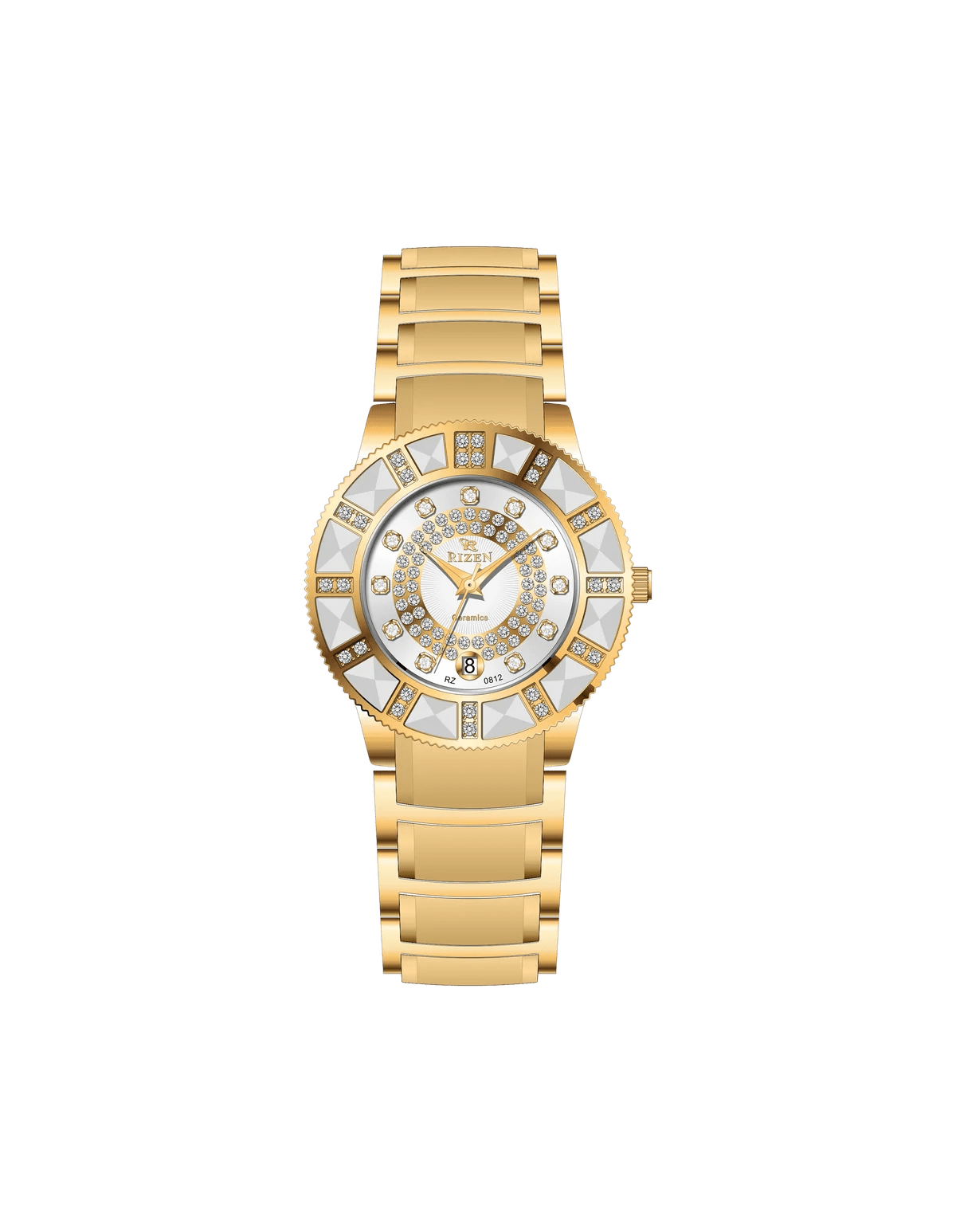 Rizen Sierra RZ-0812L Stainless Steel Quartz - Timecheck