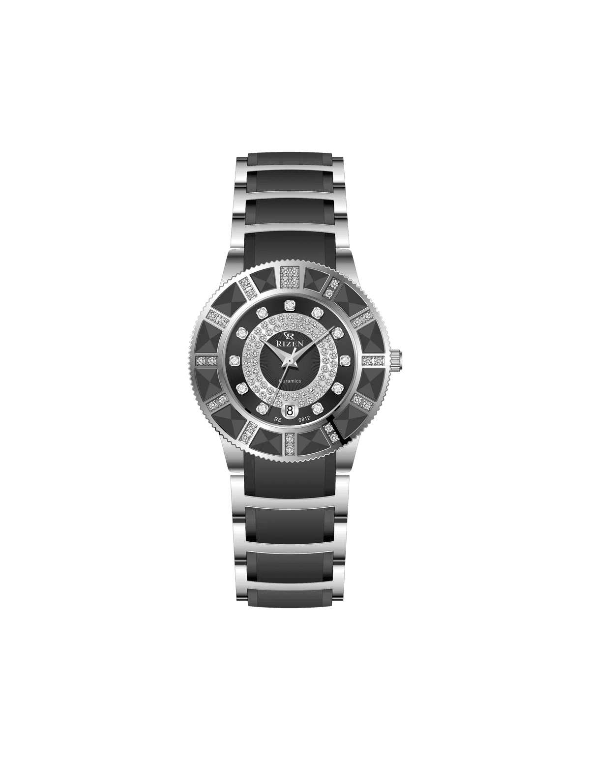 Rizen Sierra RZ-0812L Stainless Steel Quartz - Timecheck