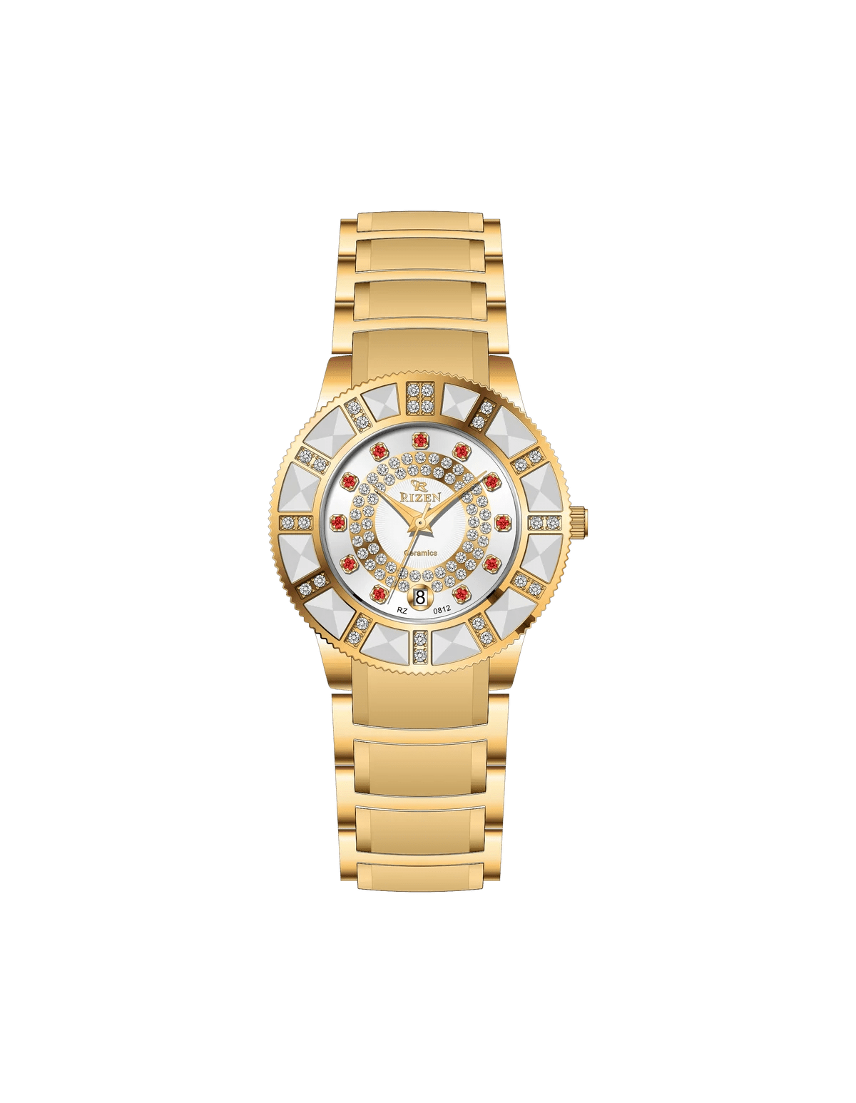 Rizen Sierra RZ-0812L Stainless Steel Quartz - Timecheck