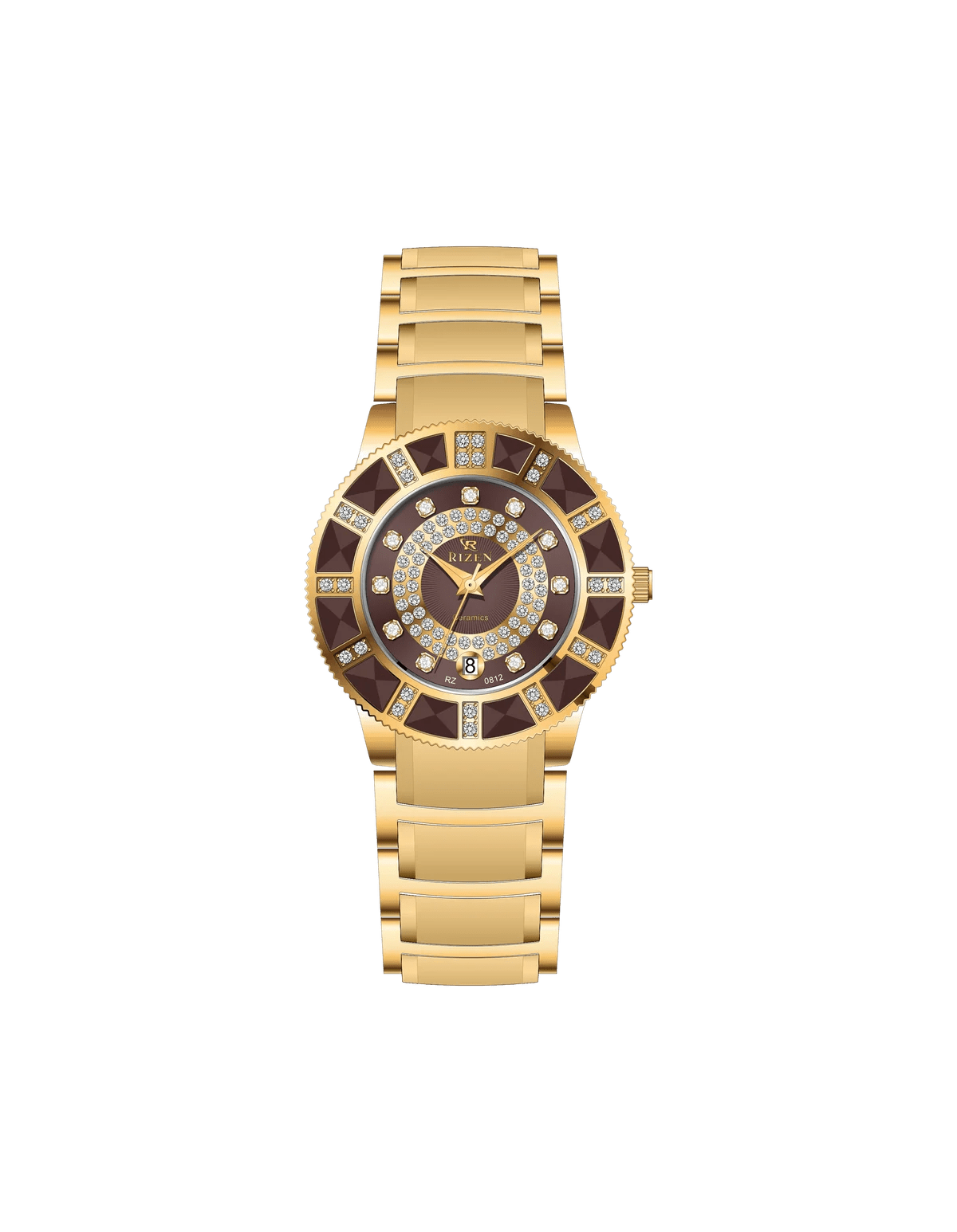 Rizen Sierra RZ-0812L Stainless Steel Quartz - Timecheck