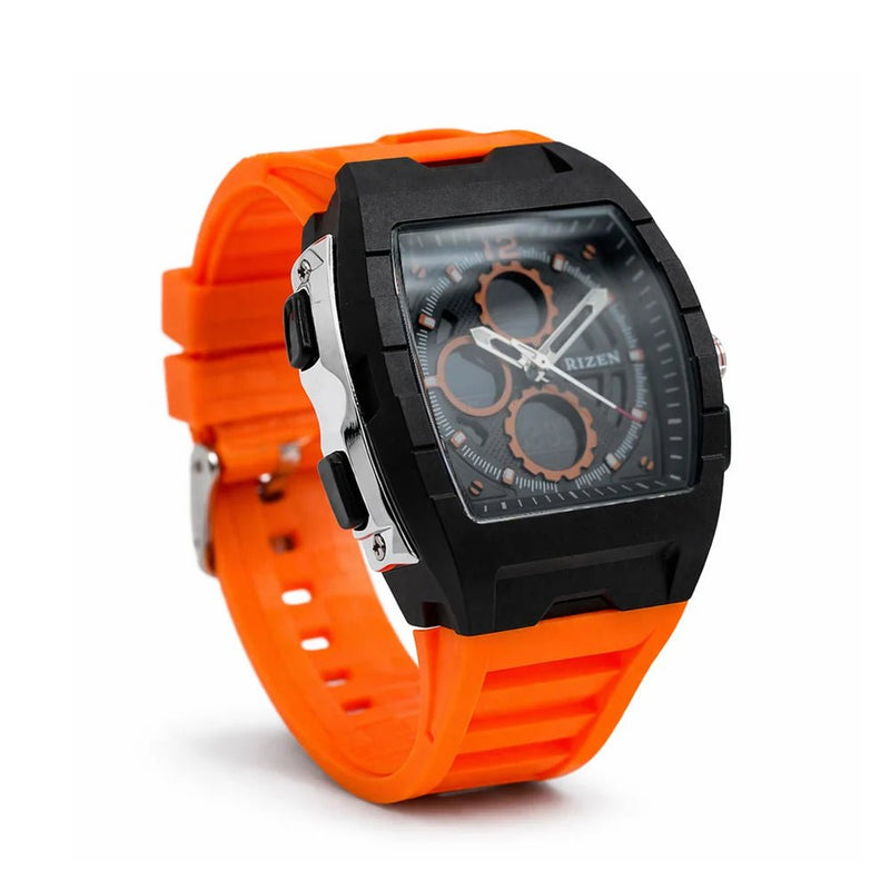 Rizen Stark RZ-0864 Salicon Strap Quartz - Timecheck