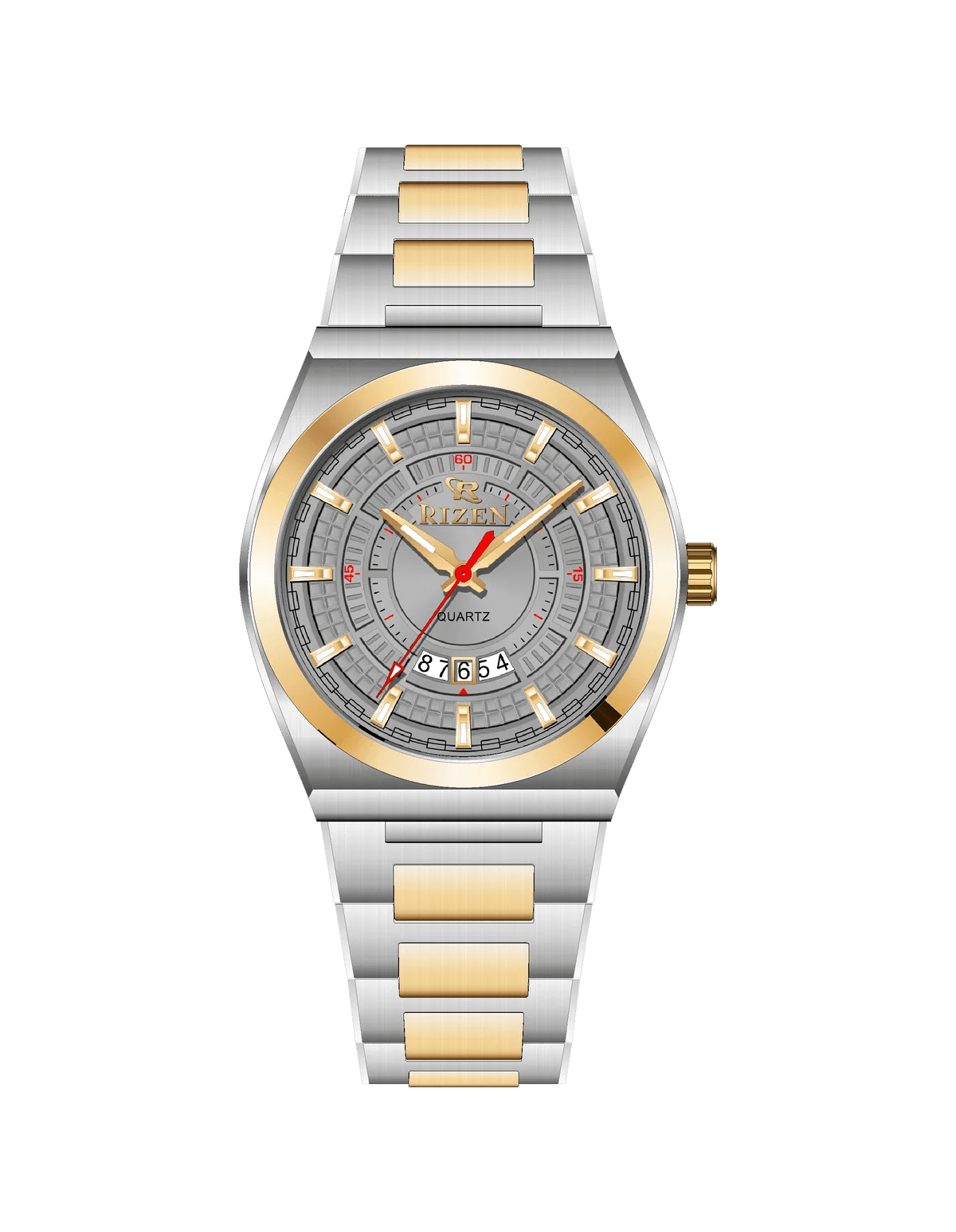 Rizen Valmont RZ-0819 Two Tone Stainless Steel Quartz