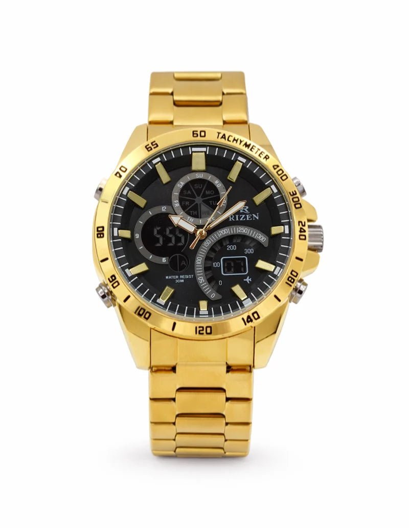Rizen Zeno RZ-0897 Stainless steel Quartz - Timecheck