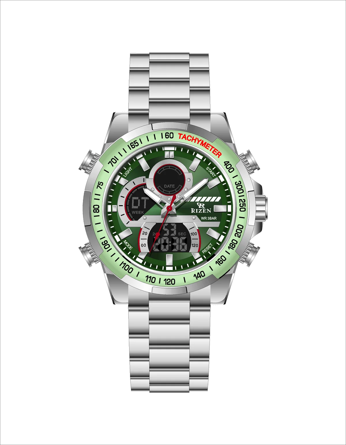 Rizen Armor Steel RZ-0856 stainless steel Quartz