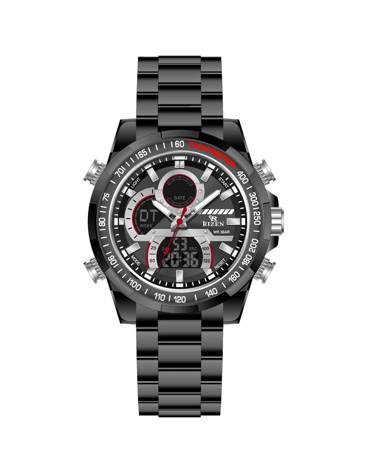 Rizen Armor Steel RZ-0856 stainless steel Quartz
