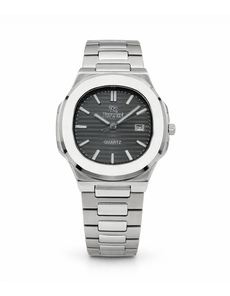 Rizen Bravo Silver RZ-0917 Stainless Steel