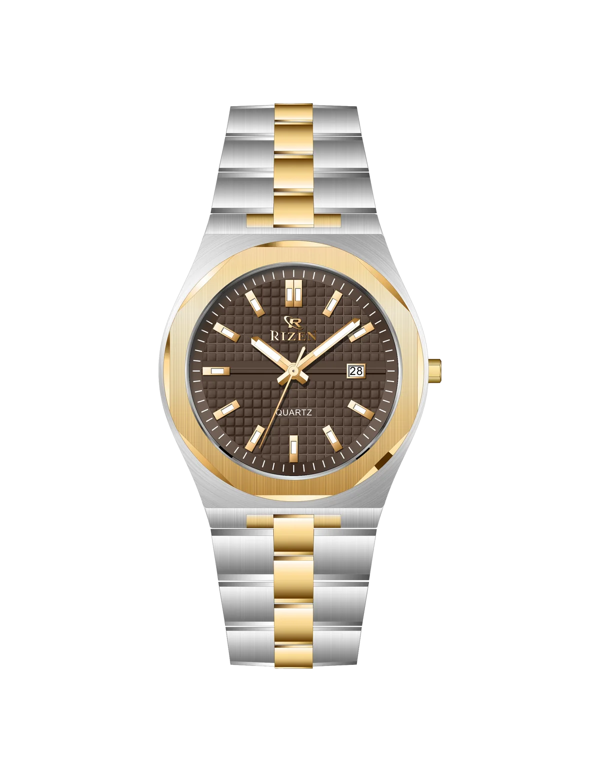 Rizen Cipher RZ-0914 Stainless Steel Quartz
