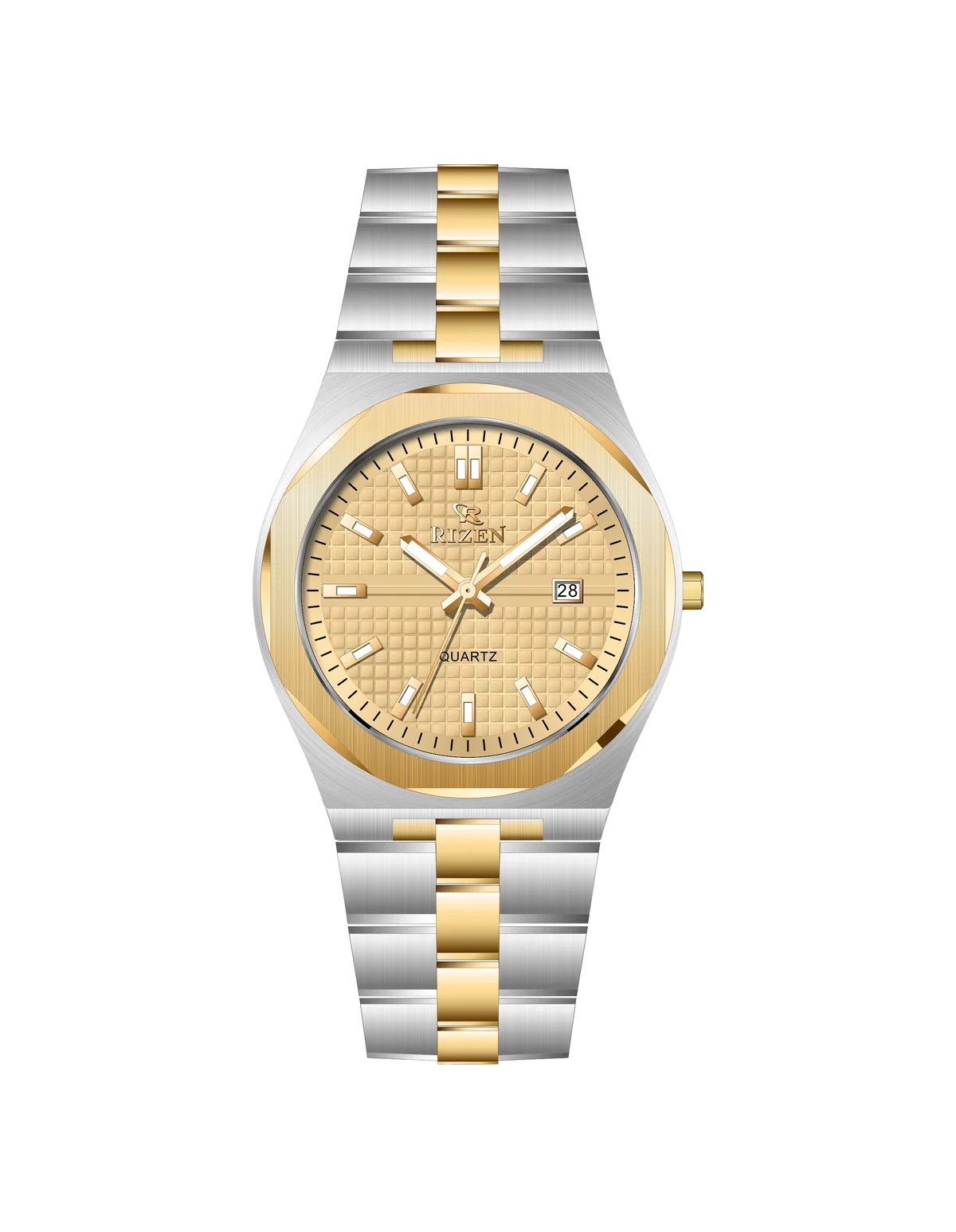 Rizen Cipher RZ-0914 Stainless Steel Quartz